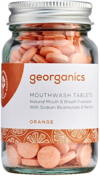 Georganics Mouthwash Tablets Orange 180tabs