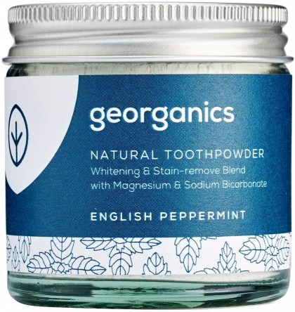 Georganics Toothpowder Peppermint 60ml