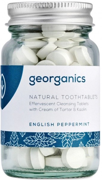 Georganics Toothtablets English Peppermint 120tabs