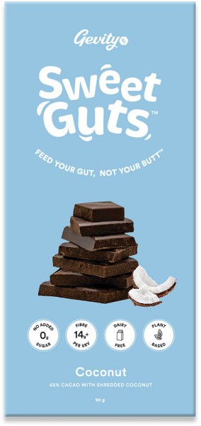 Gevity Rx Sweet Guts Chocolate - Coconut  90g