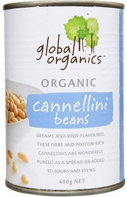 Global Organics Cannellini Beans 400g