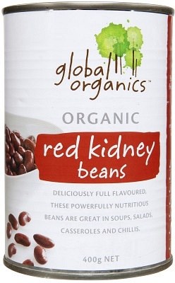 Global Organics Red Kidney Beans 400gm
