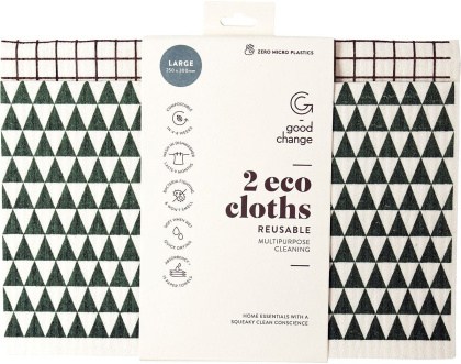 Good Change Store Eco Cloth Large 2pk