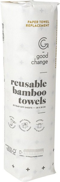 Good Change Store Reusable Bamboo Towels 20 sheets  