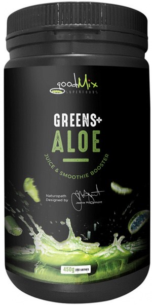 GOODMIX SUPERFOODS Greens + Aloe (Juice & Smoothie Booster) 450g