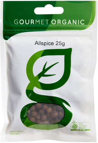 Gourmet Organic Allspice 25g Sachet x 1
