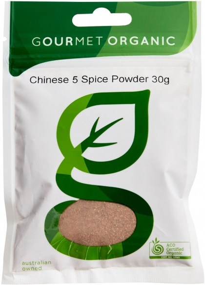 Gourmet Organic Chinese 5 Spice Powder 30g Sachetx1