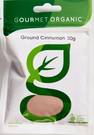 Gourmet Organic Cinnamon Ground 30g Sachet x 1
