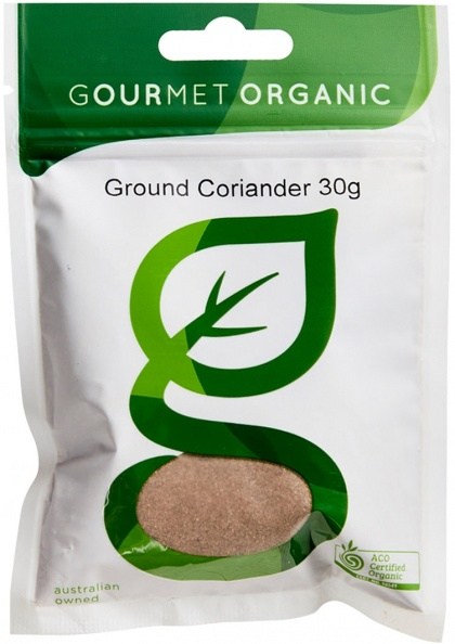 Gourmet Organic Coriander Ground 30g Sachet x 1