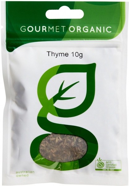 Gourmet Organic Thyme 10g Sachet x 1
