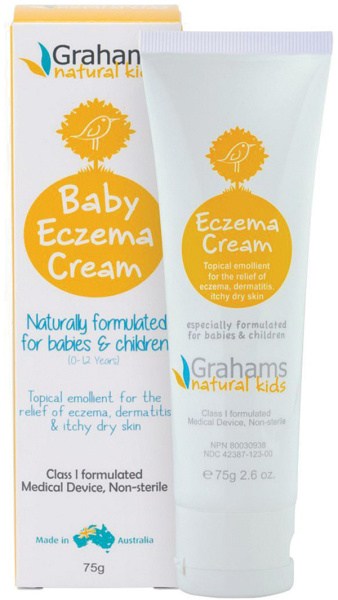 GRAHAMS NATURAL BABY Eczema Cream 75g