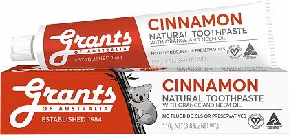 Grants Cinnamon Zest Toothpaste 110gm