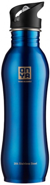 H2ONYA Stainless Steel Bottle Blue (Medium) 750ml