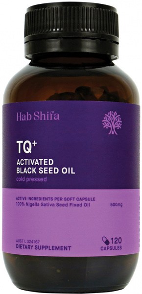HAB SHIFA TQ+ Ultra Strength Black Seed Oil  Cold Pressed 120c