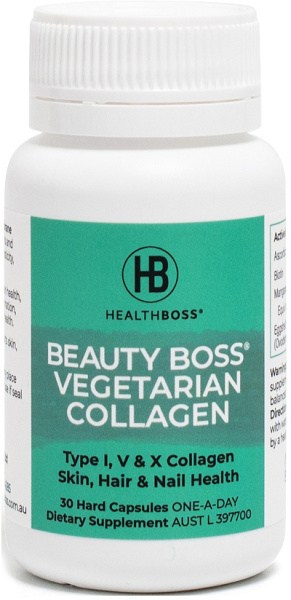 Health Boss Beauty Boss Vegetarian Collagen 30caps
