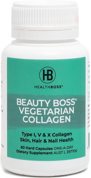 Health Boss Beauty Boss Vegetarian Collagen 60caps