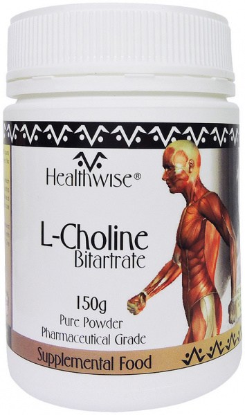 HEALTHWISE Choline Bitartrate 150g