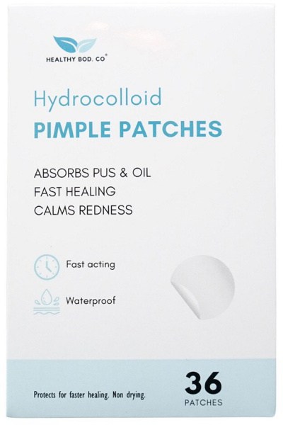 HEALTHY BOD. CO Hydrocolloid Pimple Patches x 36 Patches