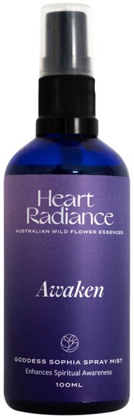 HEART RADIANCE (Australian Wild Flower Essences) Awaken Spray Mist 100ml