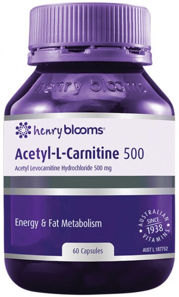 HENRY BLOOMS Acetyl-L -Carnitine 500 60c