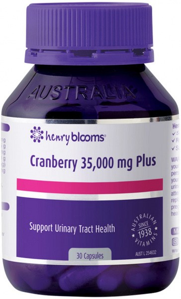 HENRY BLOOMS Cranberry 35,000mg Plus 30c