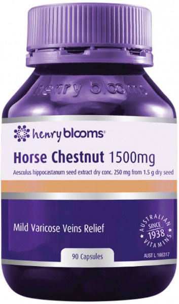 HENRY BLOOMS Horse Chestnut 1500mg 90c