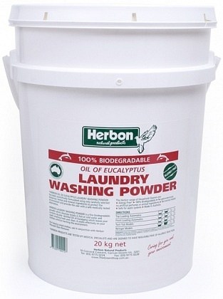 Herbon Fragrance Free Laundry Wash Pwd Bucket 20kg