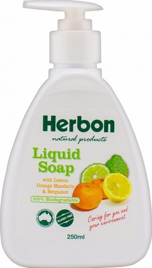 Herbon Liquid Soap Pump 250ml