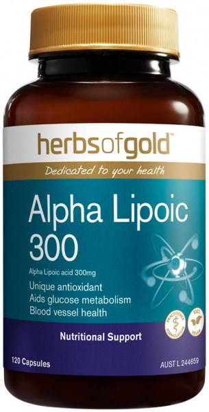 HERBS OF GOLD Alpha Lipoic 300 120c