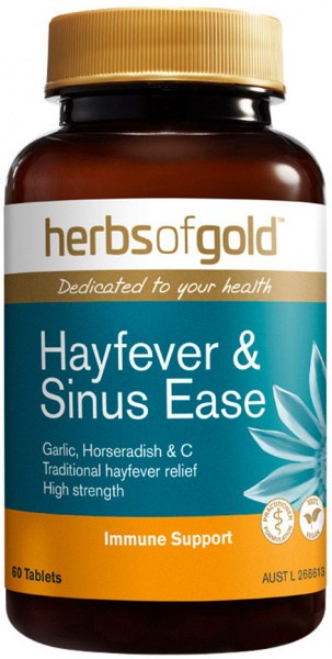 HERBS OF GOLD Hayfever & Sinus Ease 60t