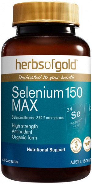 HERBS OF GOLD Selenium 150 MAX 60c