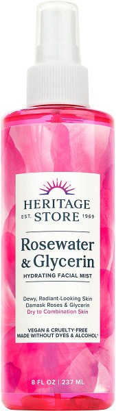 Heritage Store Rosewater & Glycerin Hydrating Facial Mist 237ml