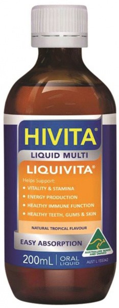 HIVITA Liquivita (Liquid Multi) Tropical Flavour Oral Liquid 200ml