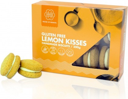 House of Biskota Gluten Free Lemon Kisses Biscuits 200g