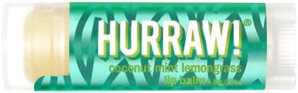 HURRAW! Organic Lip Balm Coconut Mint Lemongrass 4.8g