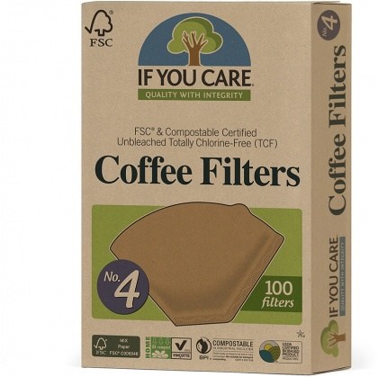 If You Care Coffee Filters No.4 100Filters