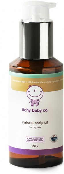Itchy Baby Co Natural Scalp Oil 100ml Bottle