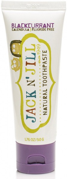 JACK N' JILL Natural Calendula Toothpaste Blackcurrant 50g