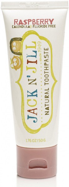 JACK N' JILL Natural Calendula Toothpaste Raspberry 50g