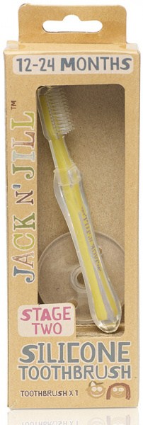 JACK N' JILL Silicone Toothbrush Stage-2 (12-24 Months)