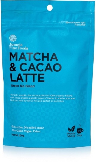 Jomeis Fine Foods Organic Matcha Cacao Latte  100g
