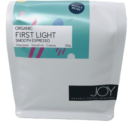 Joy Organic Coffee Beans First Light 250g