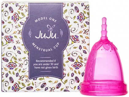 JUJU Menstrual Cup Model One Pink