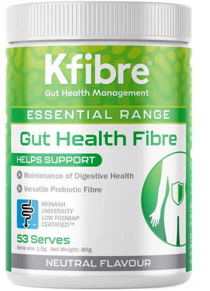 KFIBRE Essential Gut Health Fibre Neutral Tub 80g