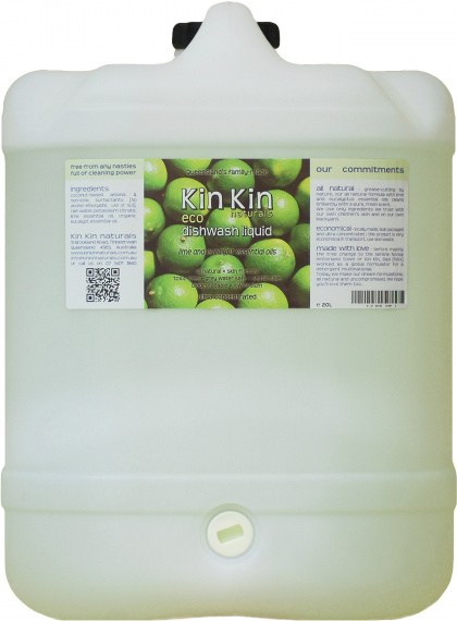 Kin Kin Naturals Eco Dishwash Liquid Lime & Eucalypt 20L