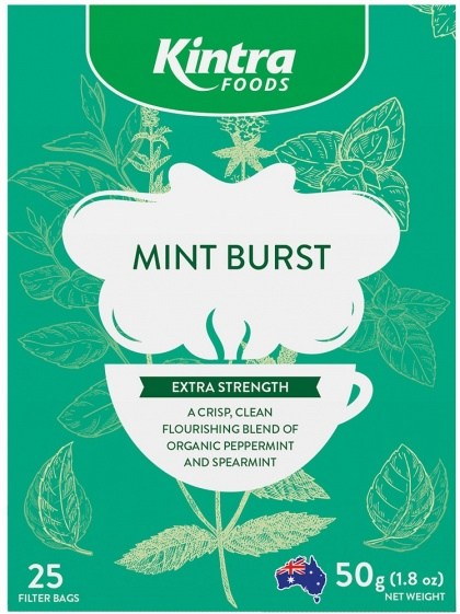 Kintra Foods Mint Burst Tea 25Teabags