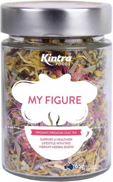 Kintra Foods Organic My Figure Leaf Tea 65g Jar