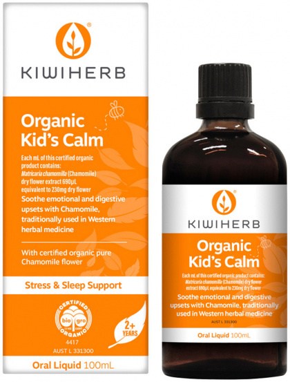 KIWIHERB Organic Kid's Calm Oral Liquid 100ml