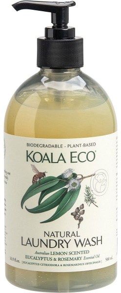 Koala Eco Laundry Wash Lemon Scented Eucalyptus & Rosemary 500ml