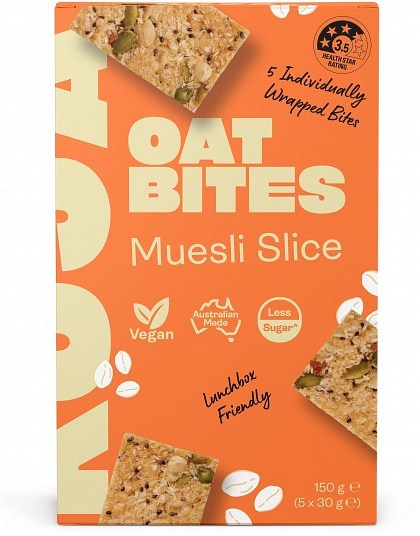 Koja Multipack Muesli Slice Oat Bites 5x30g DEC24